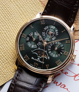 Villeret Perpetual Calendar Green