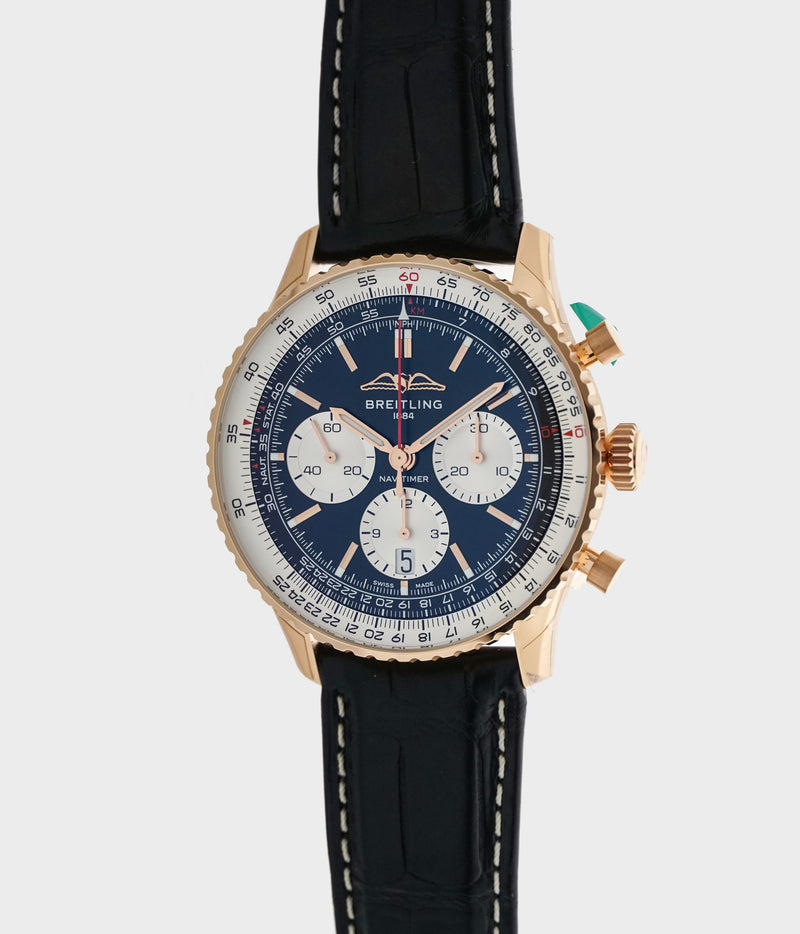 Navitimer B01 Chronograph 42 18K Red Gold