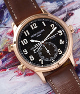 Calatrava Pilot Travel Time 18K