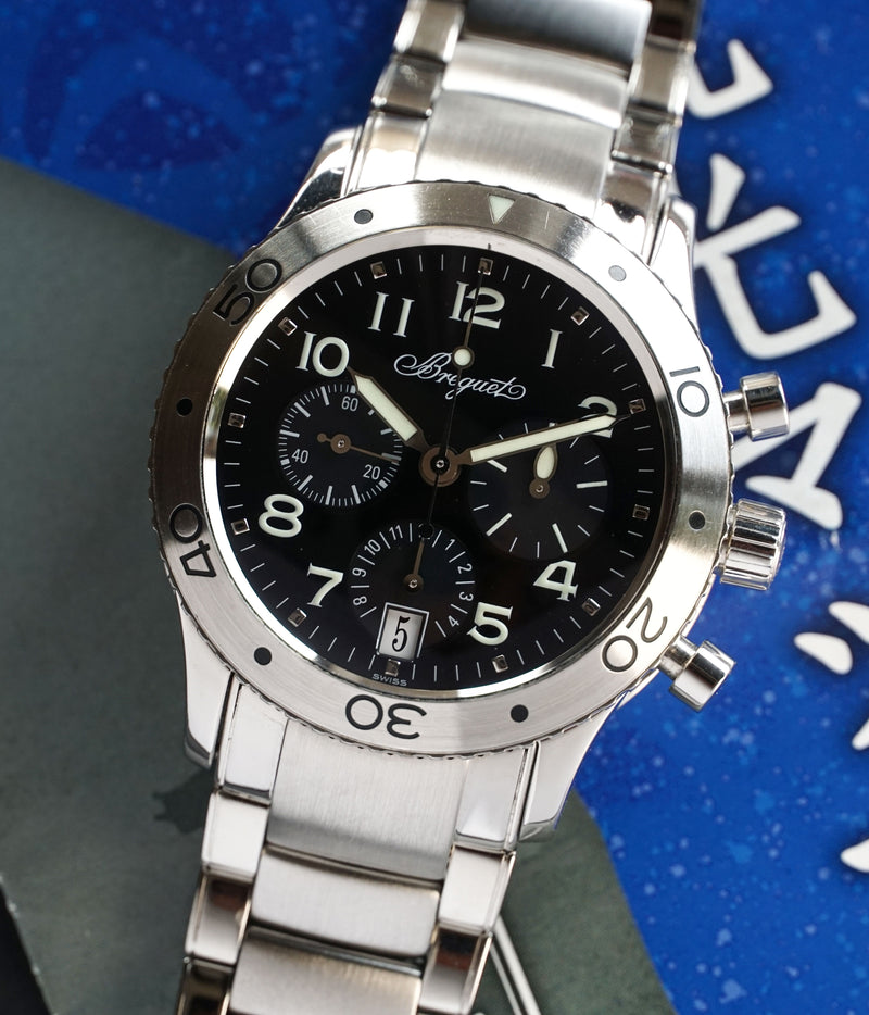 Type XX Transatlantique Flyback Chrono