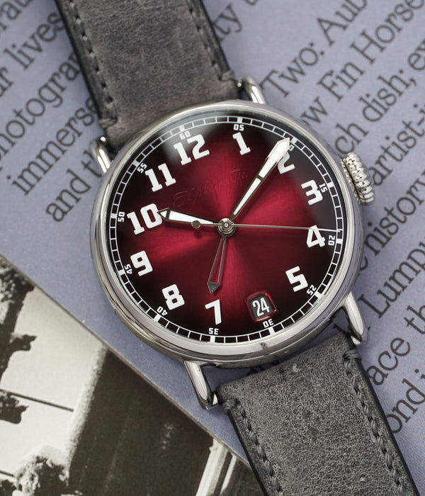 Heritage Dual Time Burgundy Fume